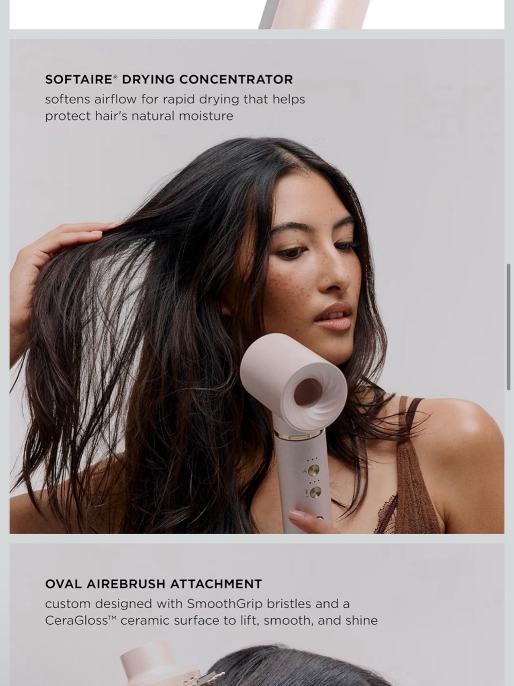 T3 LuxeDry Ionic Hair Dryer Set, Blow Dryer with Diffuser for Curly, Wavy & All - Picture 7 of 13